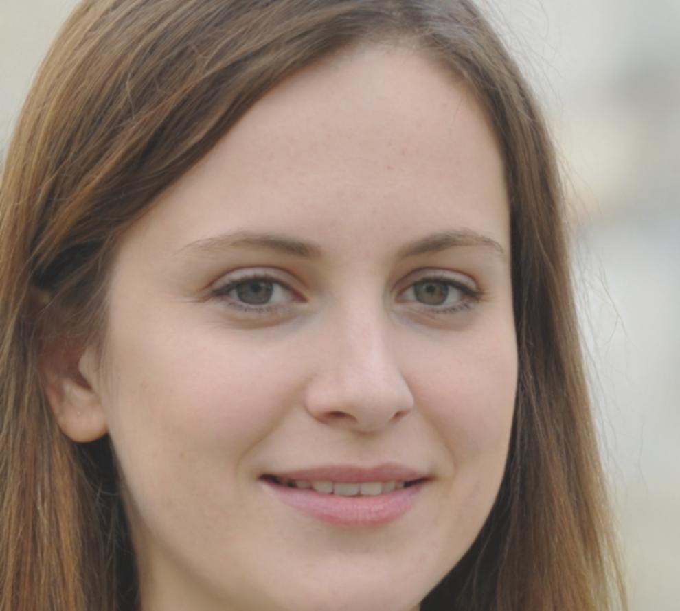 Retrato profesional de instructora de finanzas